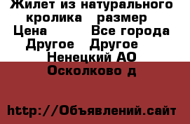 Жилет из натурального кролика,44размер › Цена ­ 500 - Все города Другое » Другое   . Ненецкий АО,Осколково д.